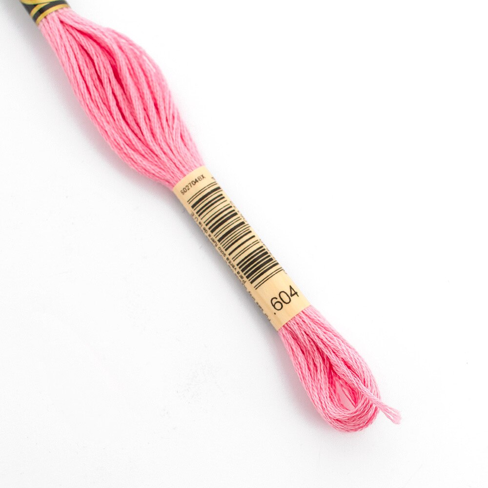 DMC, Embroidery Floss, 6 Strand, Light Cranberry